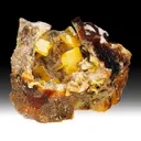 Wulfenite with Dolomite - image 1
