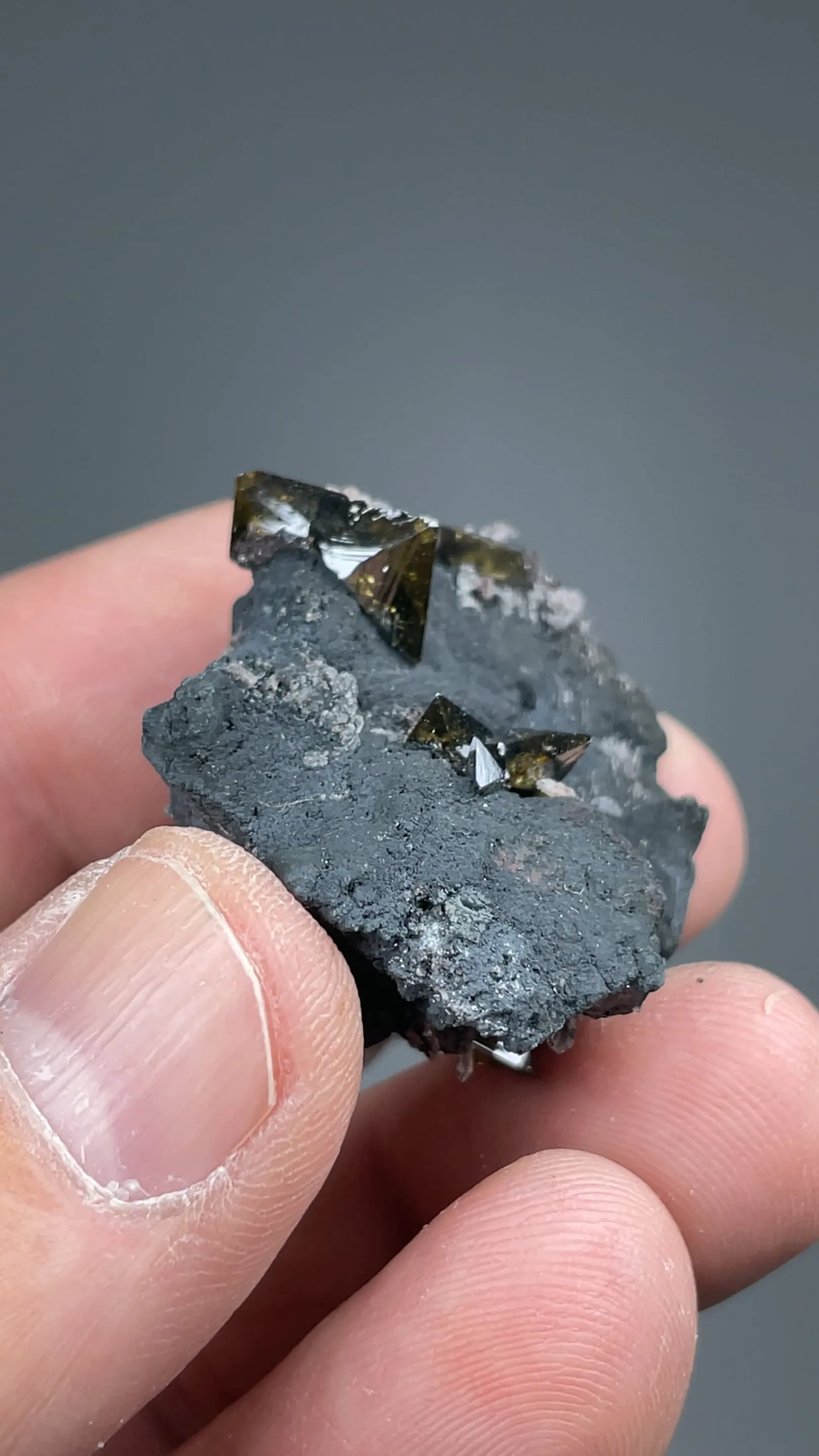 Wulfenite with Goethite, Quartz - image 2