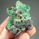 Wulfenite with Malachite after Azurite - image 2