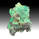 Wulfenite with Malachite after Azurite - image 1