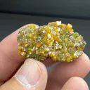 Wulfenite with Mimetite - image 2