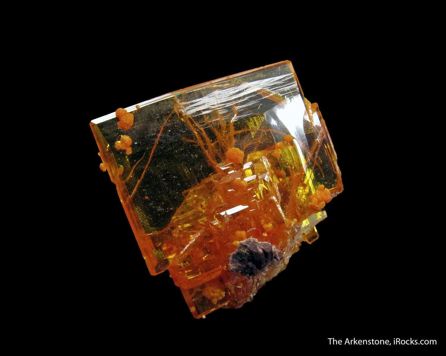 Wulfenite with Mimetite - image 3