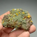 Wulfenite with Mimetite - image 2