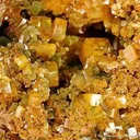 Wulfenite With Mimetite (2 Pockets on The Same Specimen) - image 2
