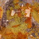 Wulfenite with Mimetite - image 4