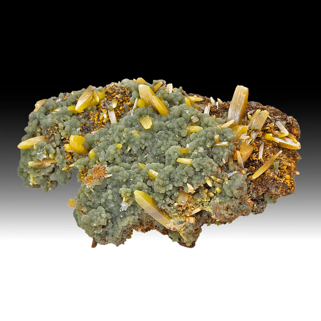 Wulfenite with Mimetite image