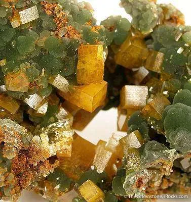 Wulfenite With Mimetite - image 2