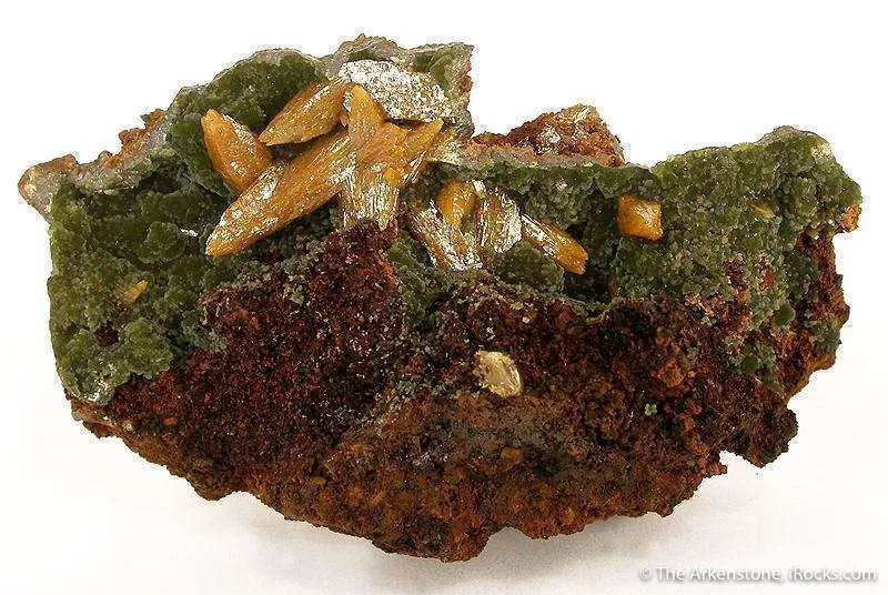 Wulfenite With Mimetite - image 2