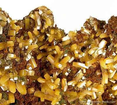 Wulfenite With Mimetite - image 3
