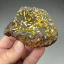 Wulfenite with Mimetite - image 2
