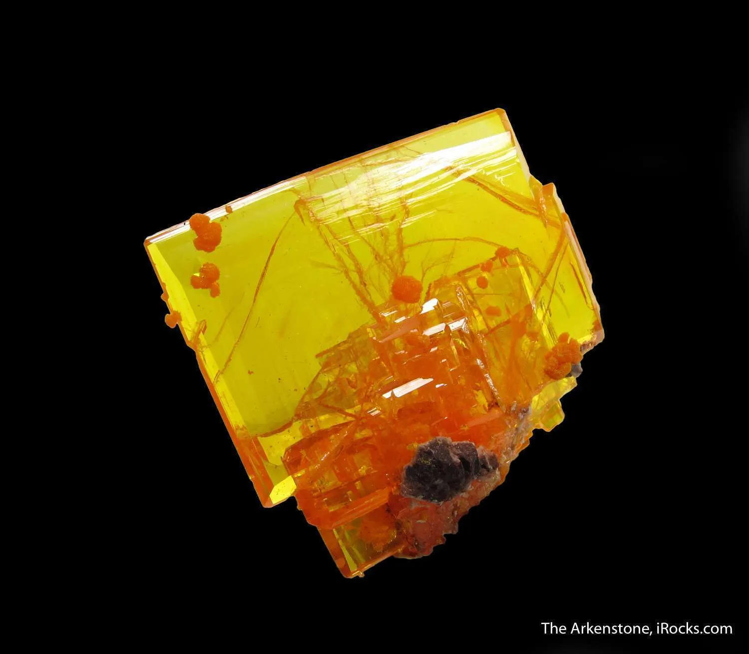 Wulfenite with Mimetite - image 5
