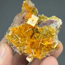 Wulfenite with Mimetite - image 2