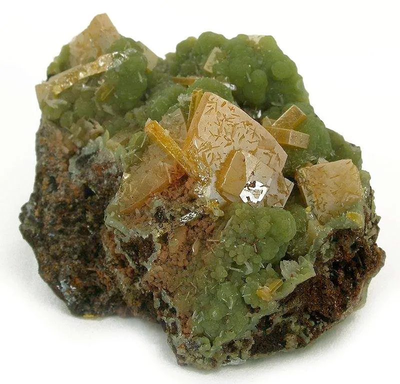 Wulfenite With Mimetite - image 2
