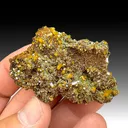 Wulfenite with Mimetite - image 1