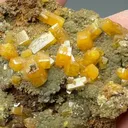 Wulfenite with Mimetite - image 2