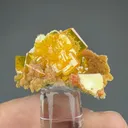 Wulfenite with Mimetite - image 2