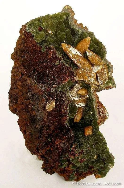 Wulfenite With Mimetite image