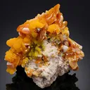 Wulfenite with Mimetite - image 1