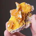 Wulfenite with Mimetite - image 2