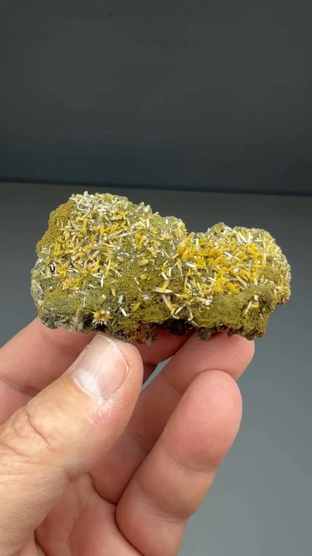 Wulfenite with Mimetite - image 2