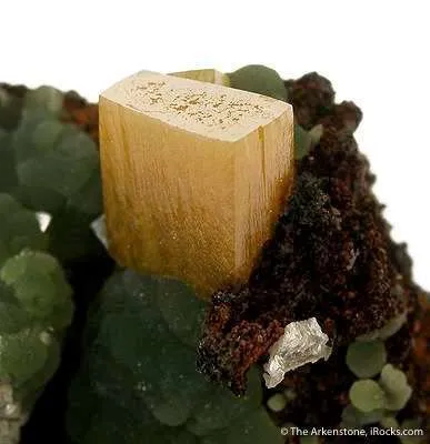 Wulfenite With Mimetite - image 2