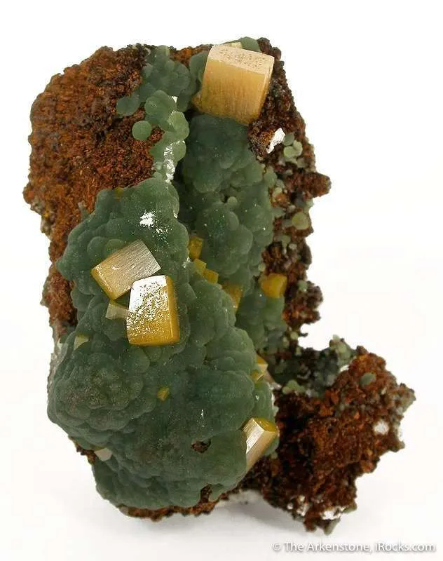 Wulfenite With Mimetite image