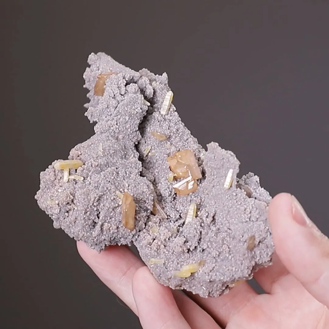 Wulfenite with Mimetite - image 2