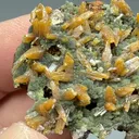 Wulfenite with Mimetite - image 2