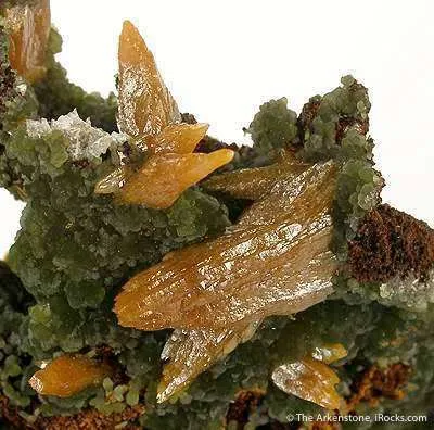 Wulfenite With Mimetite - image 2