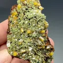 Wulfenite with Mimetite - image 2