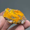 Wulfenite with Mimetite, Barite - image 2