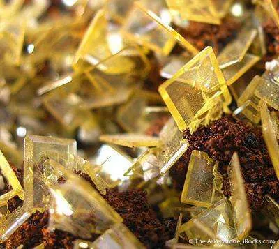 Wulfenite With Mimetite - image 2