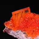 Wulfenite with Mimetite - image 2