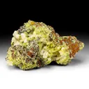 Wulfenite with Mimetite, Calcite - image 1