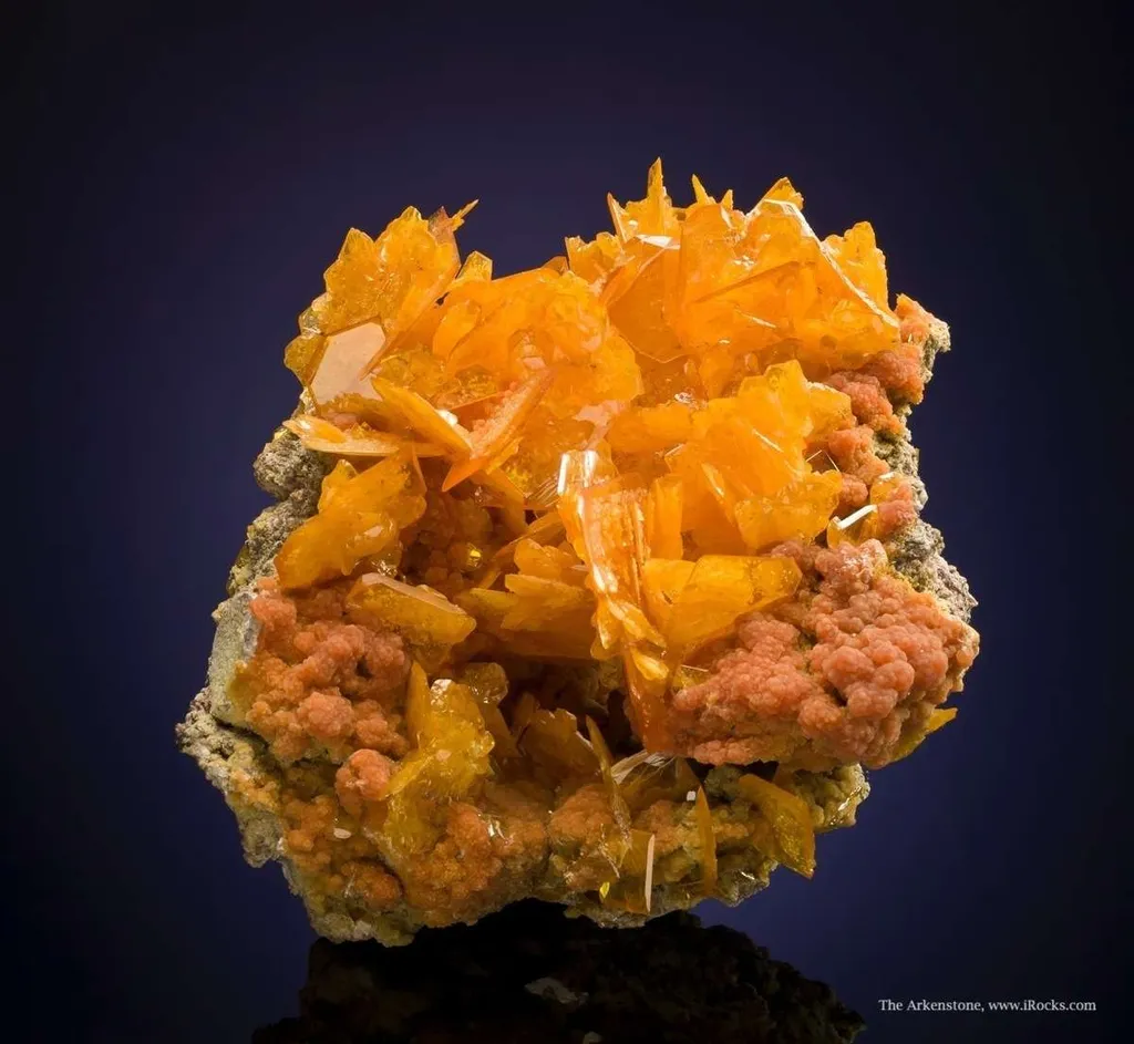 Wulfenite With Mimetite - image 3
