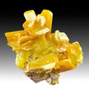 Wulfenite with Mimetite - image 1