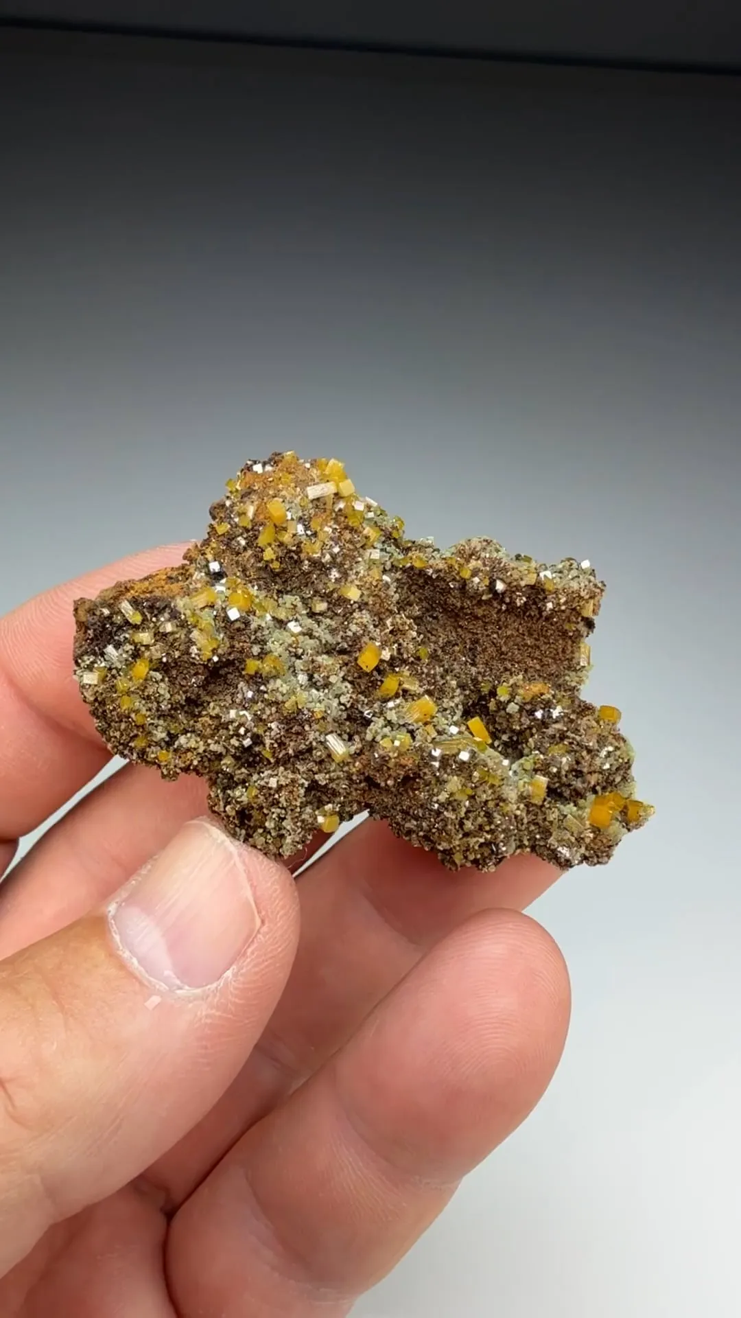 Wulfenite with Mimetite - image 2