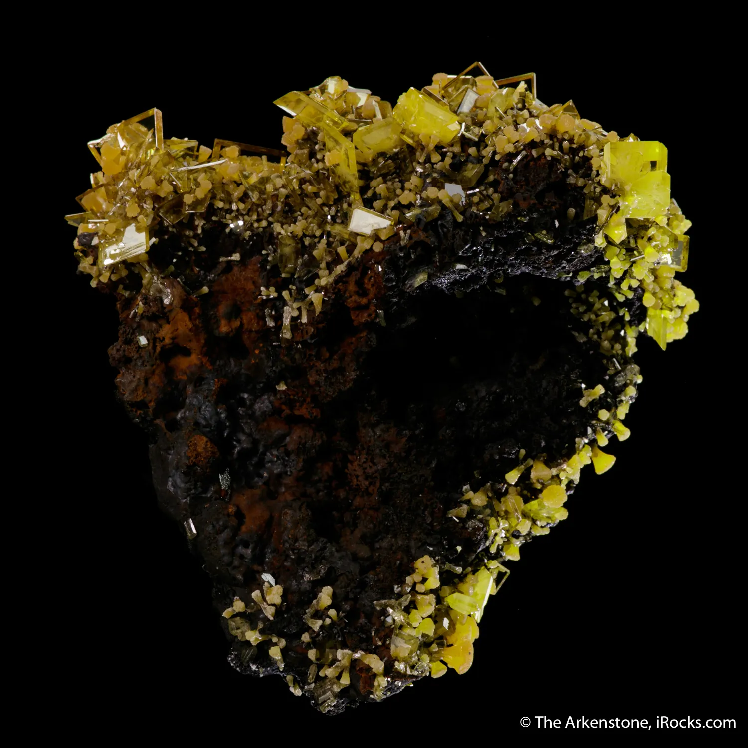 Wulfenite with Mimetite - image 5