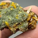 Wulfenite with Mimetite - image 2