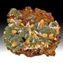 Wulfenite with Mimetite - image 1