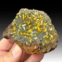 Wulfenite with Mimetite - image 1