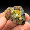 Wulfenite with Mimetite - image 1