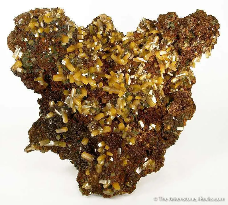 Wulfenite With Mimetite image