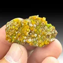 Wulfenite with Mimetite - image 1