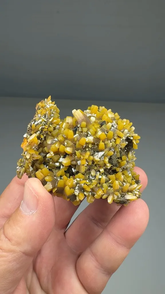 Wulfenite with Mimetite (O-0103) image