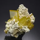 Wulfenite with Phosphohedyphane - image 3