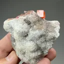 Wulfenite with Quartz - image 2