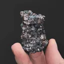 Wulfenite with Serpierite / DEVILLINE - image 2