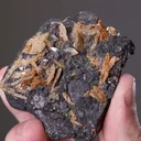 Wulfenite with Siderite - image 2