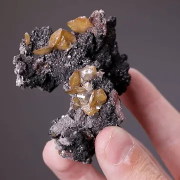 Wulfenite with Tennantite